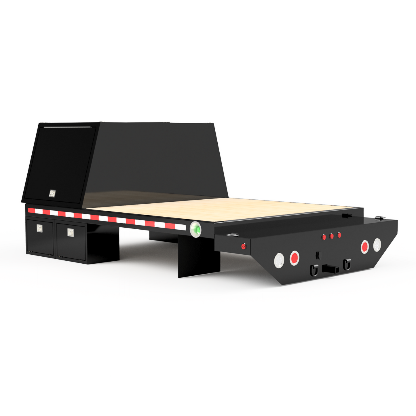 UNIVERSAL 84"CA Chassis-Cab 4500/5500 Welding Bed W/ Front Cabinet