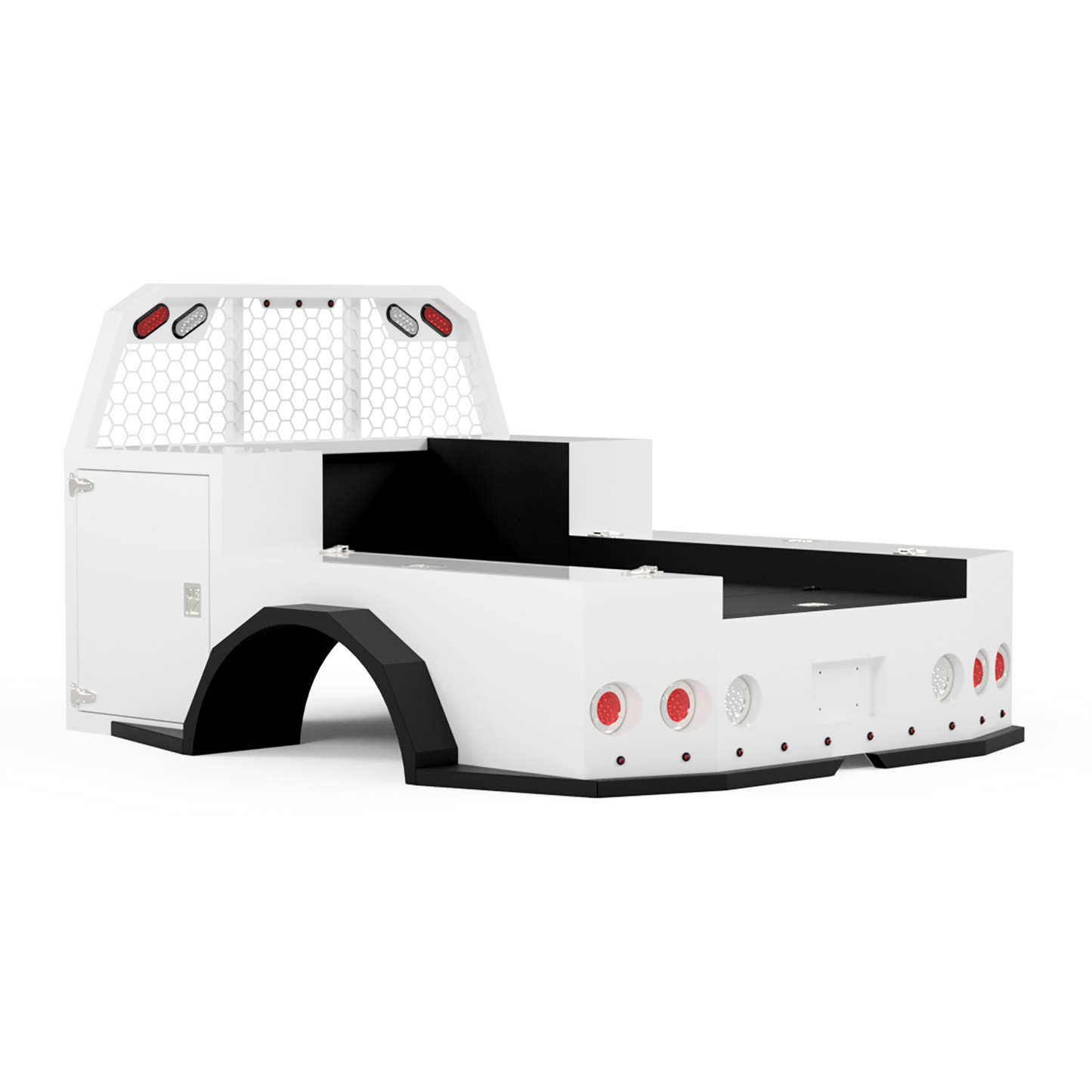 1988-2025 GM 3500 Utility Bed W/ Deck-Side Boxes