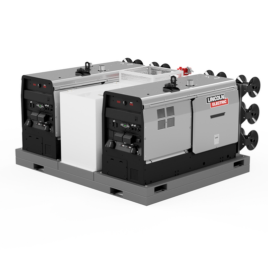 94" X 74" Dual-Machine Welding Skid W/ Fuel Cell