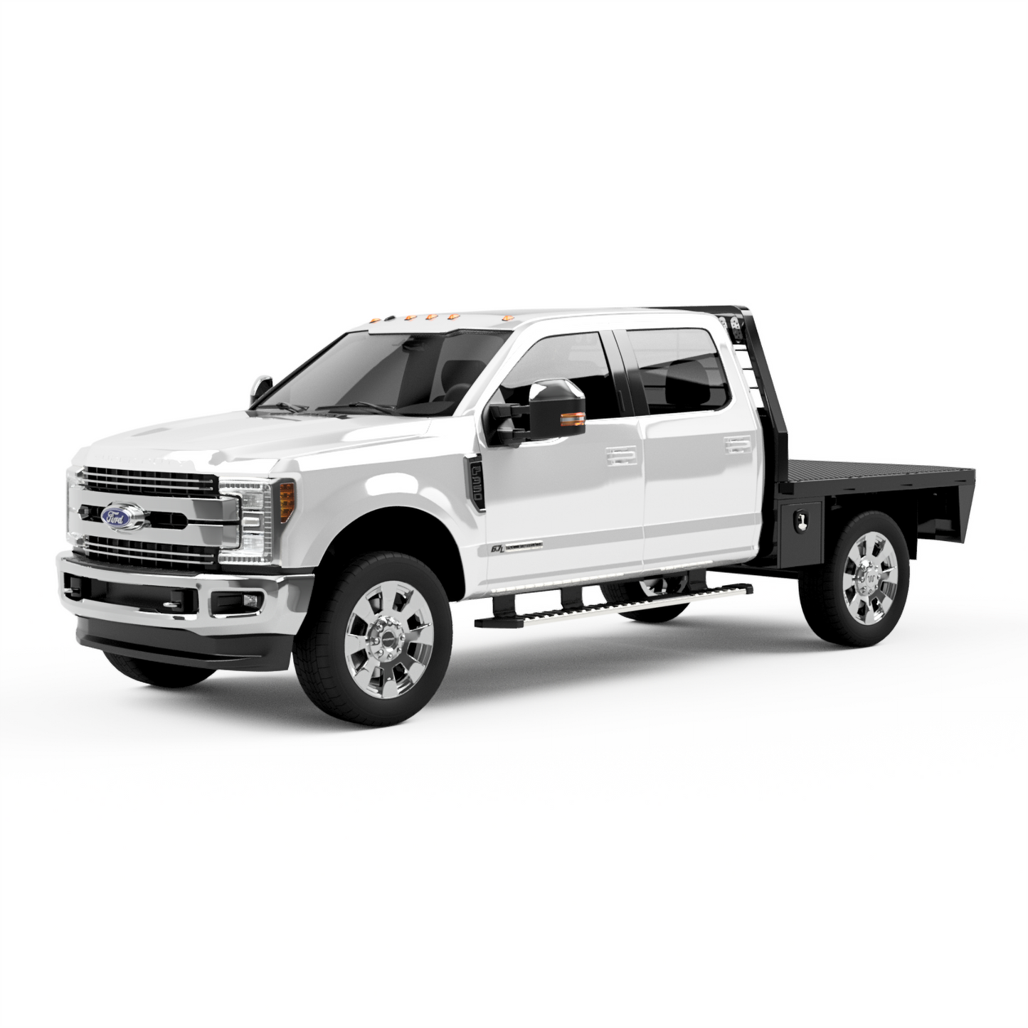 1999-2025 Ford F-250/F-350 Flatbed W/ 2 Under-Body Boxes
