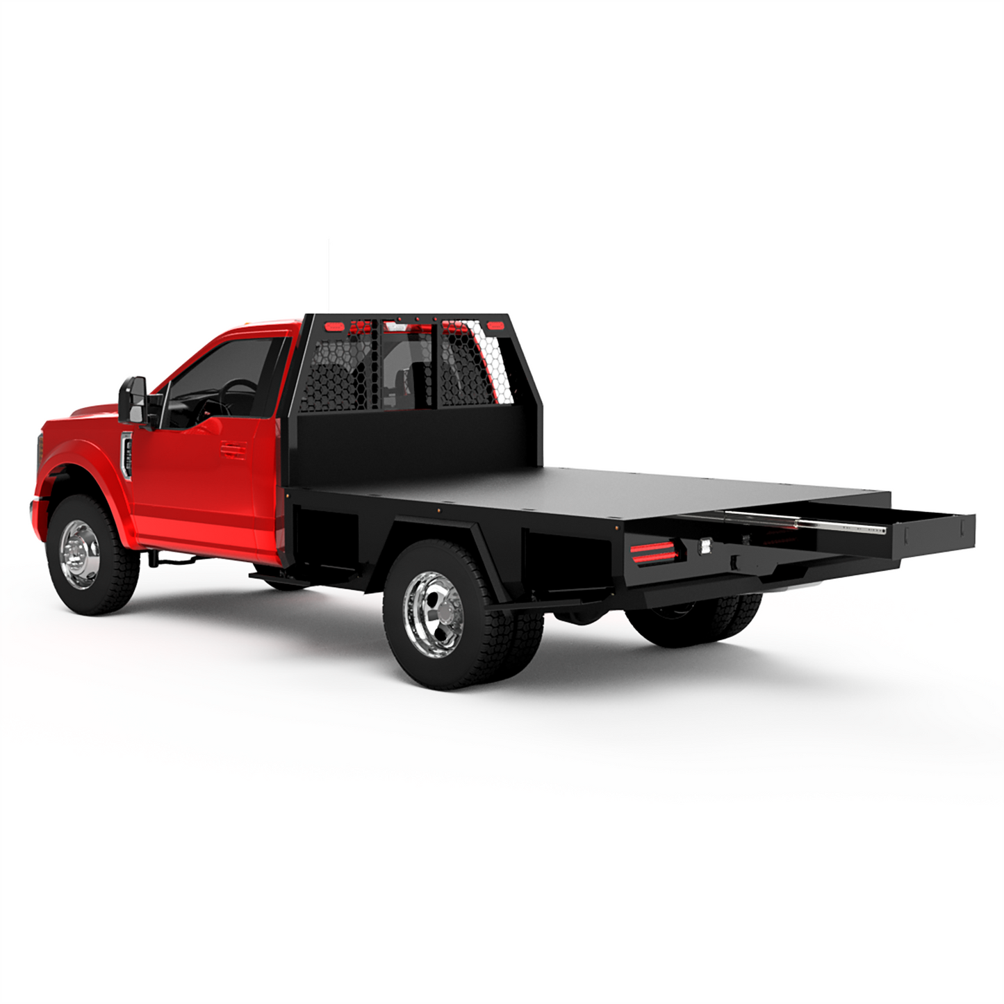 UNIVERSAL 60"CA Chassis-Cab 3500/5500 Flatbed W/ Fender Boxes