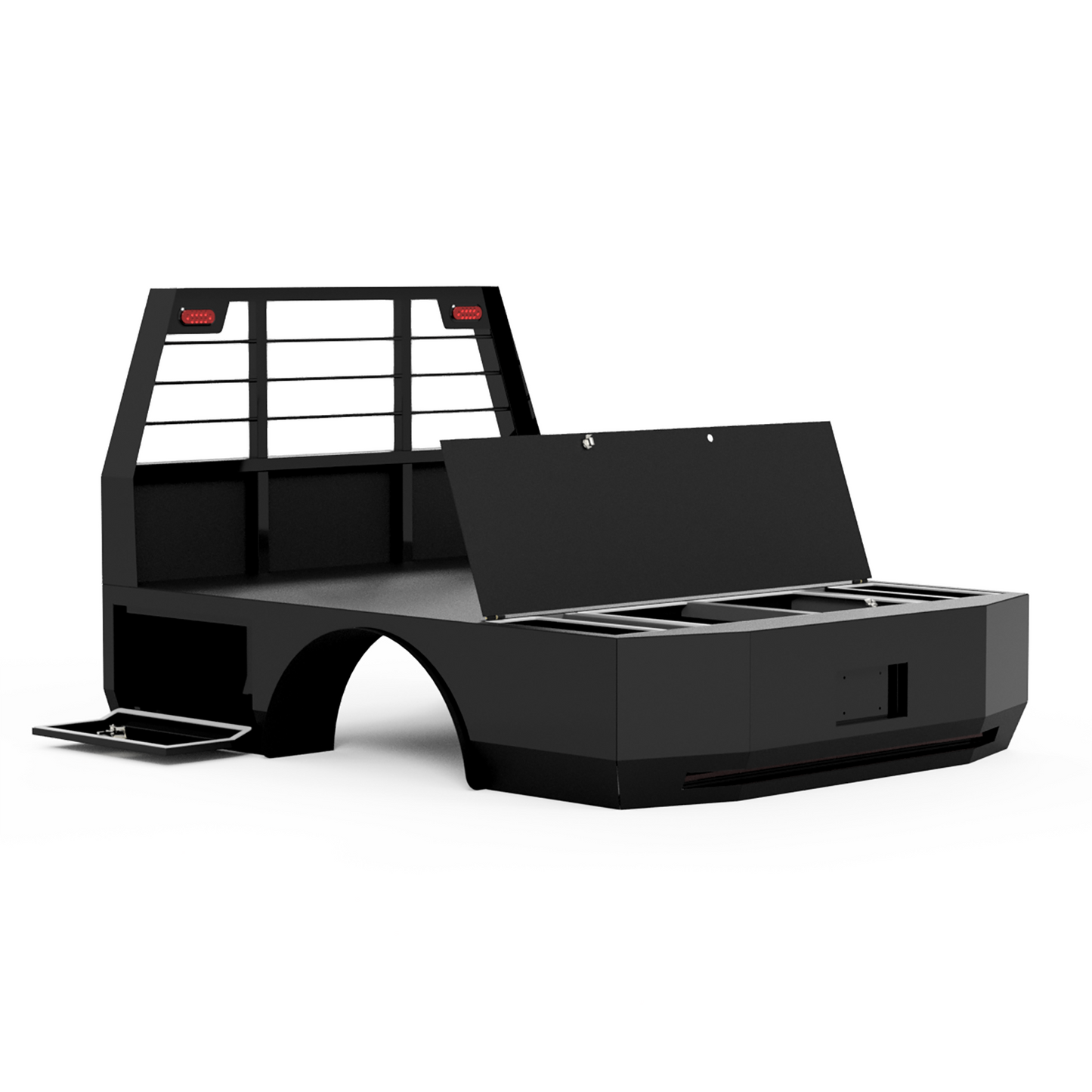 1988-2025 GM 2500/3500 Flatbed W/ Rear Deck Box