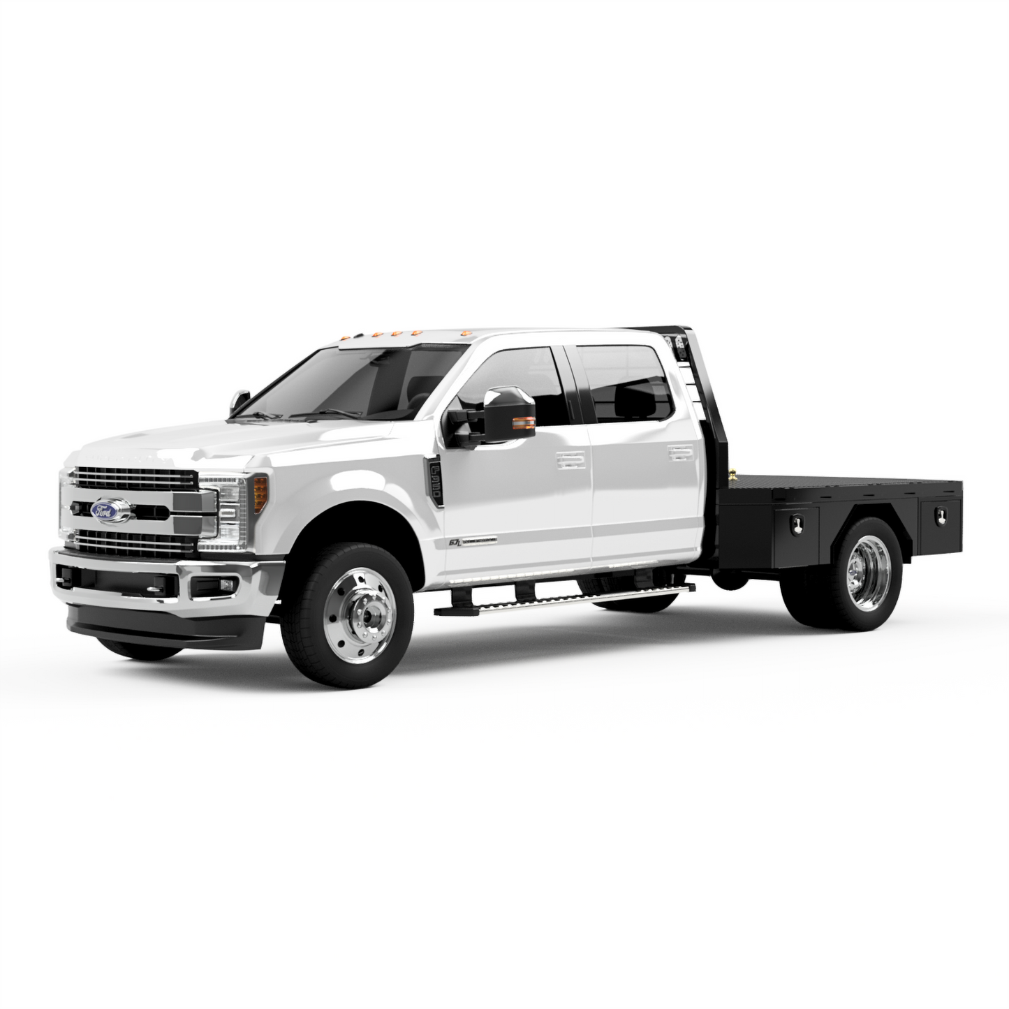 1999-2025 Ford F-350/F-450 Flatbed W/ 4 Under-Body Boxes