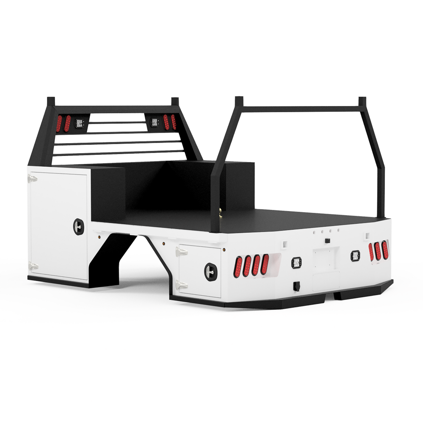 1999-2025 Ford F-250/F-350 Flatbed W/ Large Front Boxes