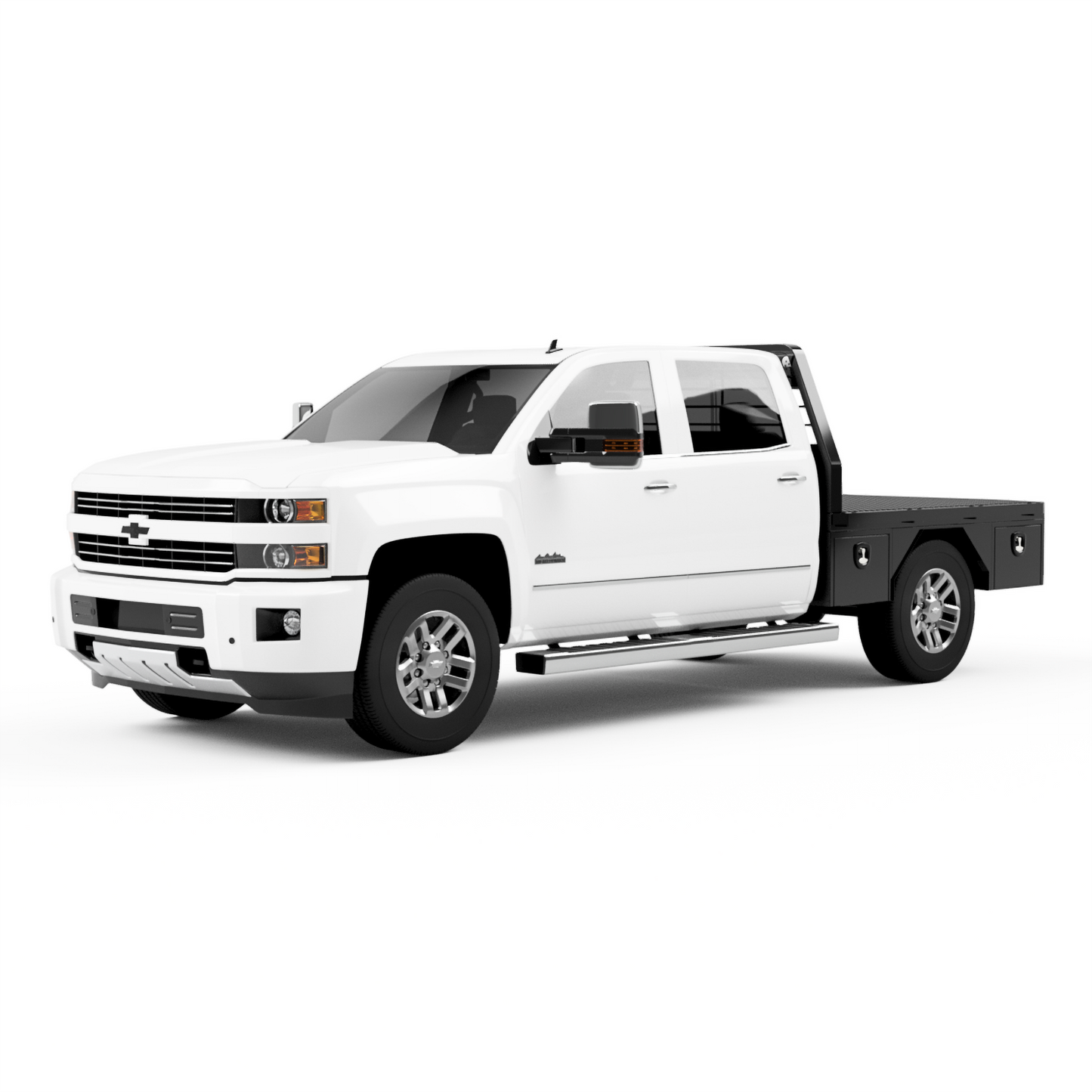 1988-2025 GM 2500/3500 Flatbed W/ 4 Under-Body Boxes
