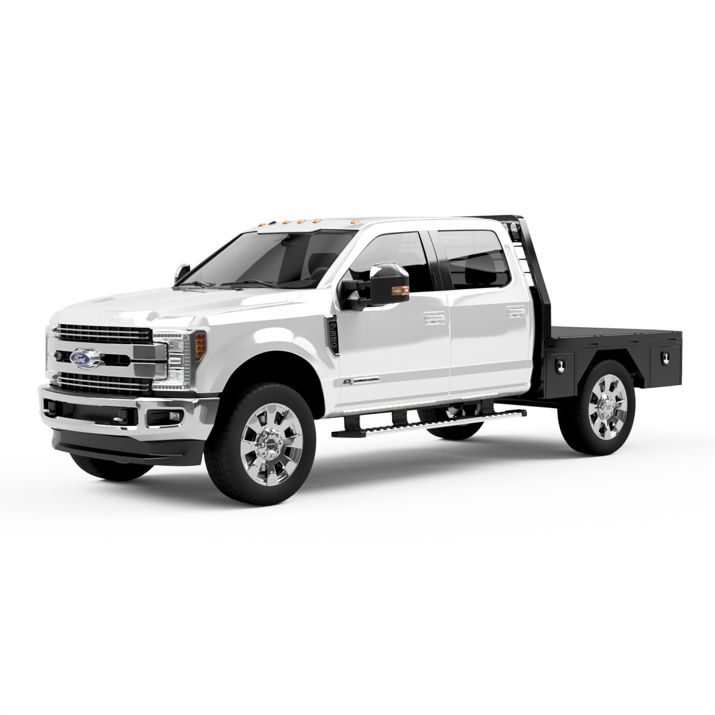 1999-2025 Ford F-250/F-350 Flatbed W/ 4 Under-Body Boxes