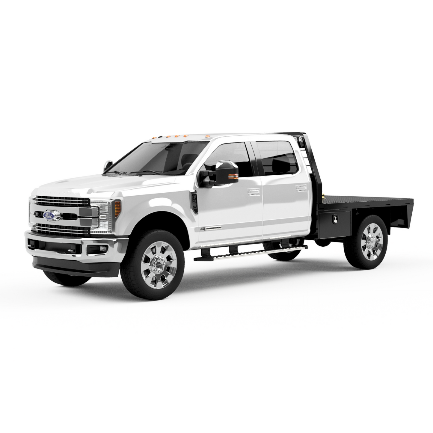 1999-2025 Ford F-250/F-350 Flatbed W/ 2 Under-Body Boxes