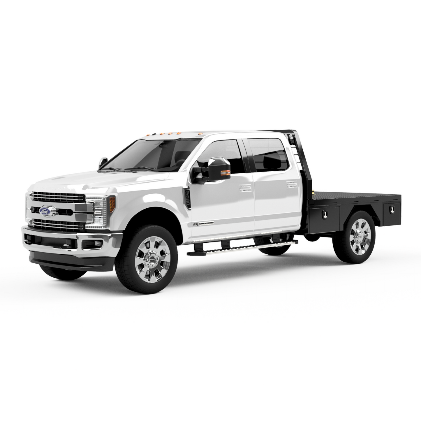 1999-2025 Ford F-250/F-350 Flatbed W/ 4 Under-Body Boxes