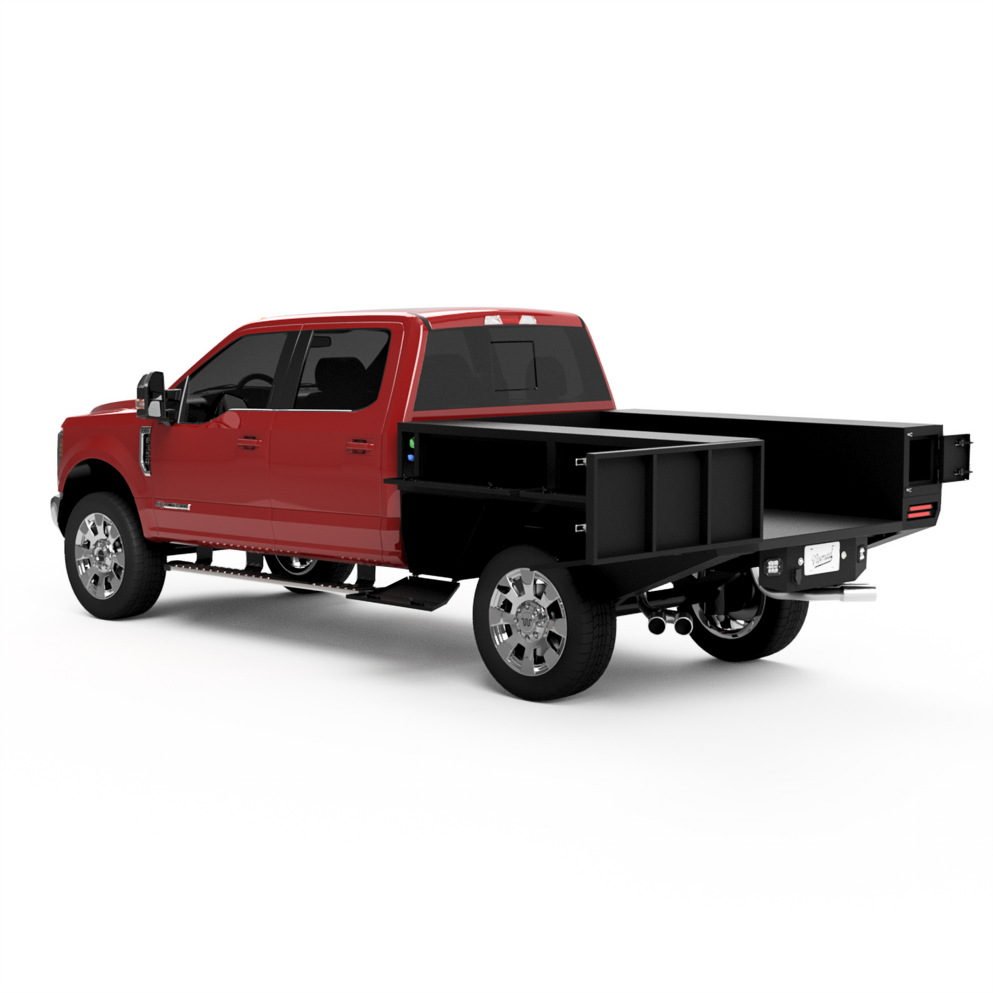 1999-2024 Ford F-250/F-350 Flatbed W/ Deck-Top Boxes