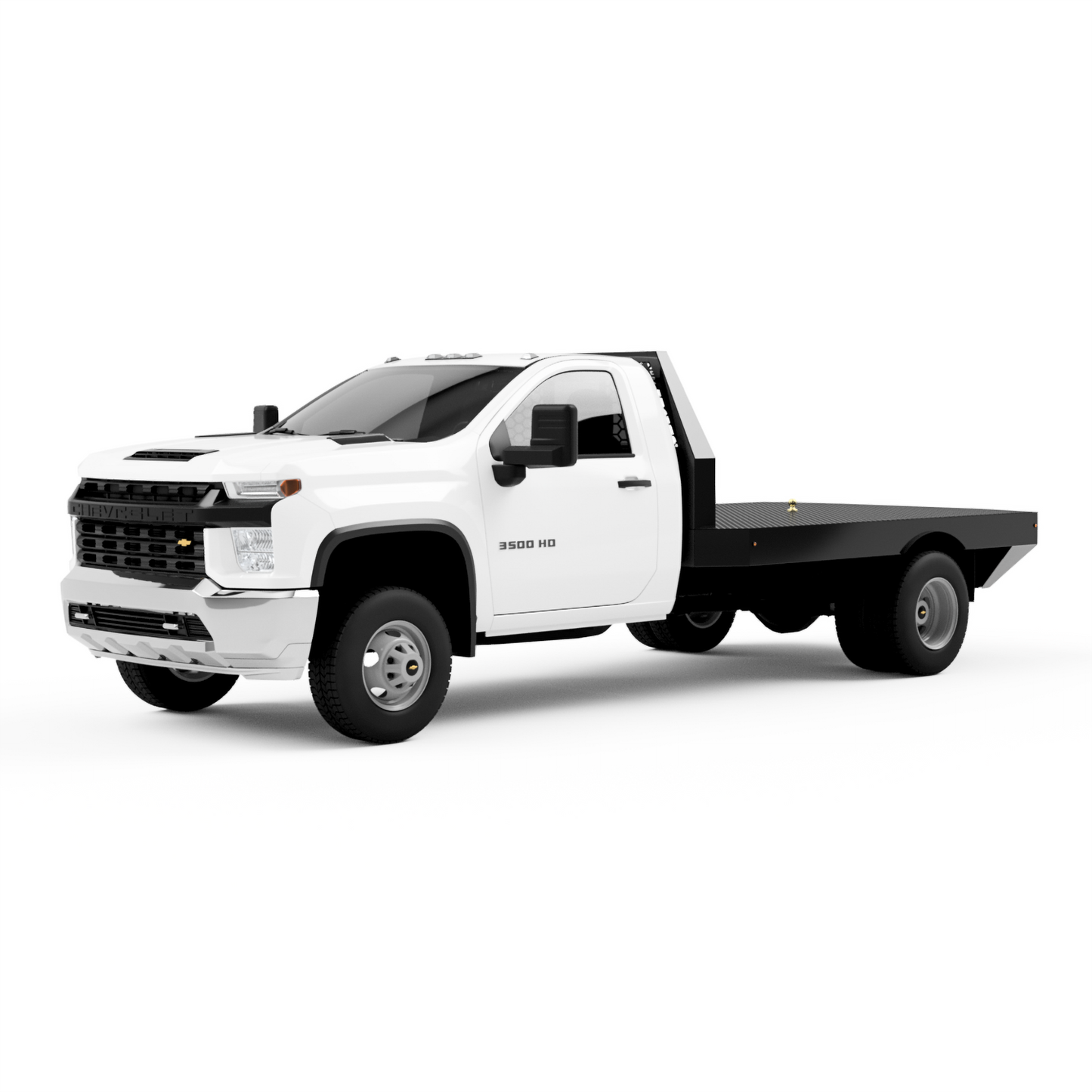UNIVERSAL 84"CA Chassis-Cab 3500/5500 Flatbed W/ Half-Skirts