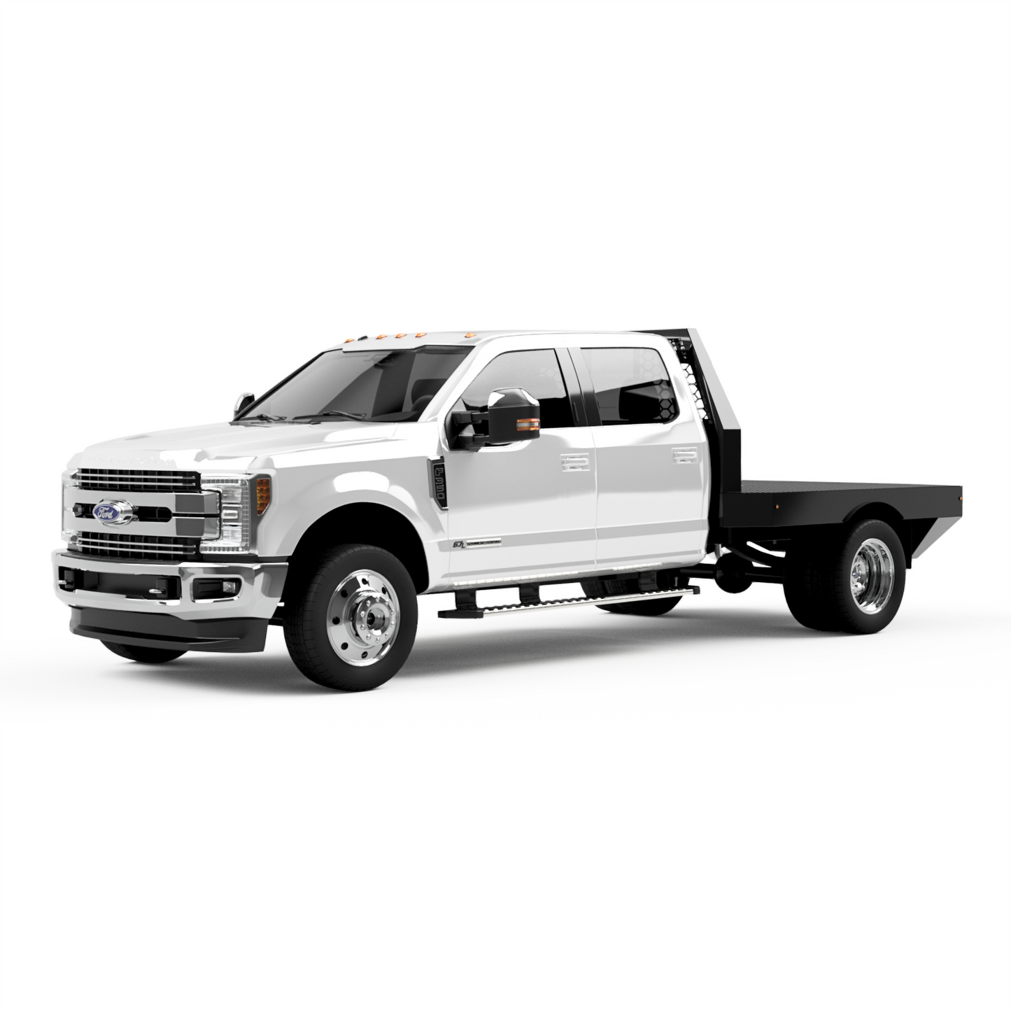 1999-2025 Ford F-350/F-450 Flatbed W/ Half-Skirts