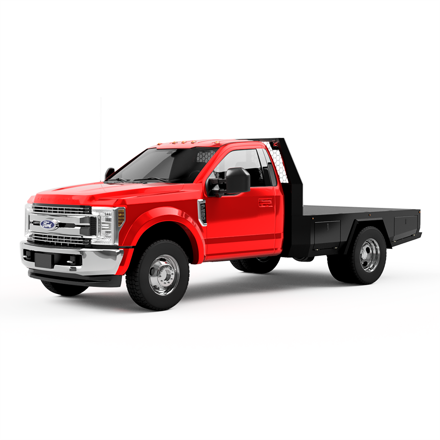 UNIVERSAL 60"CA Chassis-Cab 3500/5500 Flatbed W/ Fender Boxes