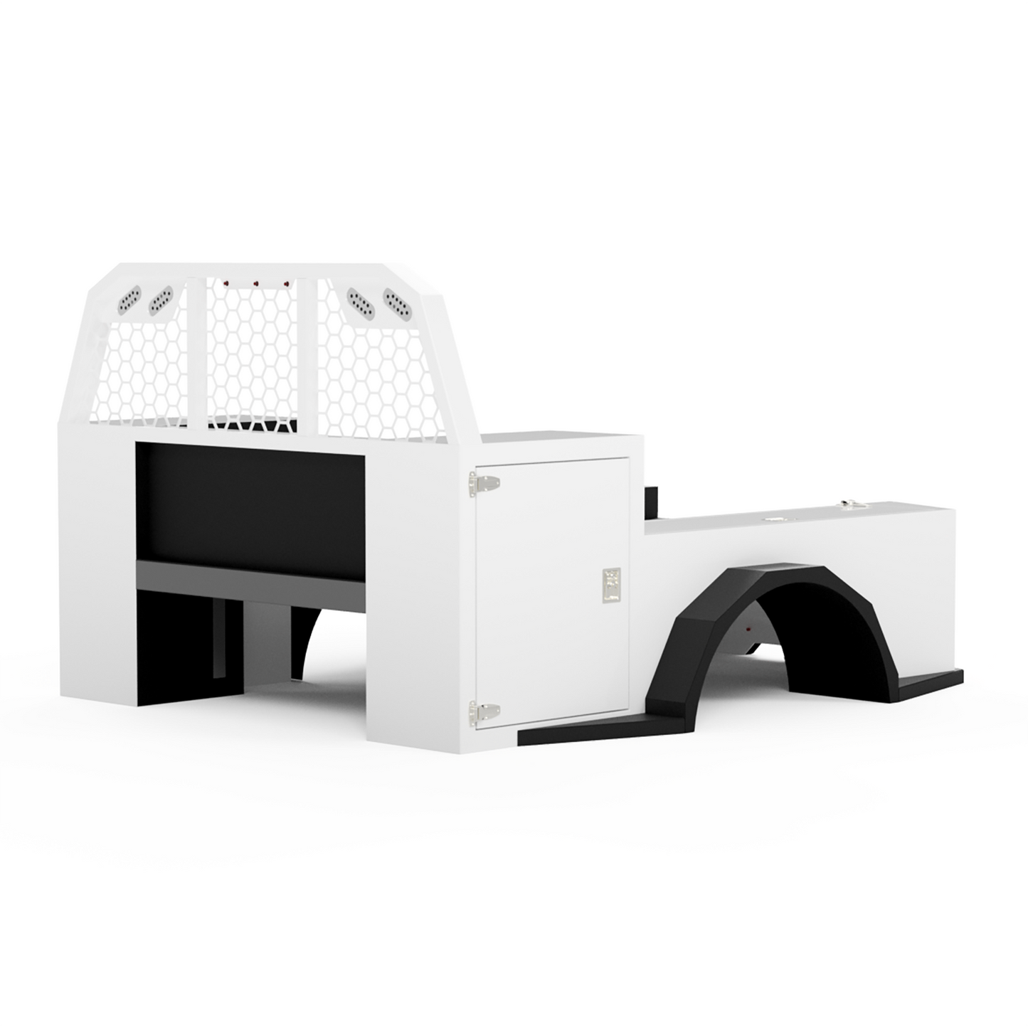 1988-2025 GM 3500 Utility Bed W/ Deck-Side Boxes