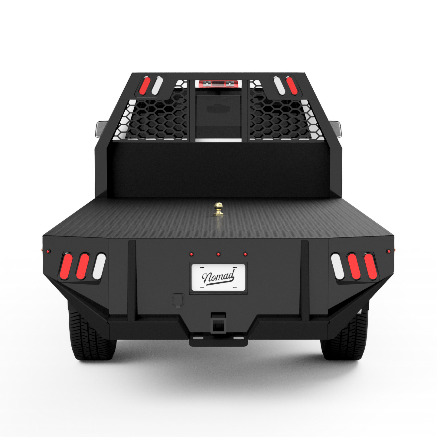 UNIVERSAL 60"CA Chassis-Cab 3500 Flatbed W/ Half-Skirts