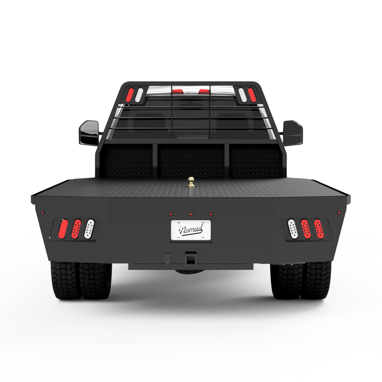 UNIVERSAL 60"CA Chassis-Cab 3500/5500 Flatbed W/ 2 Under-Body Boxes