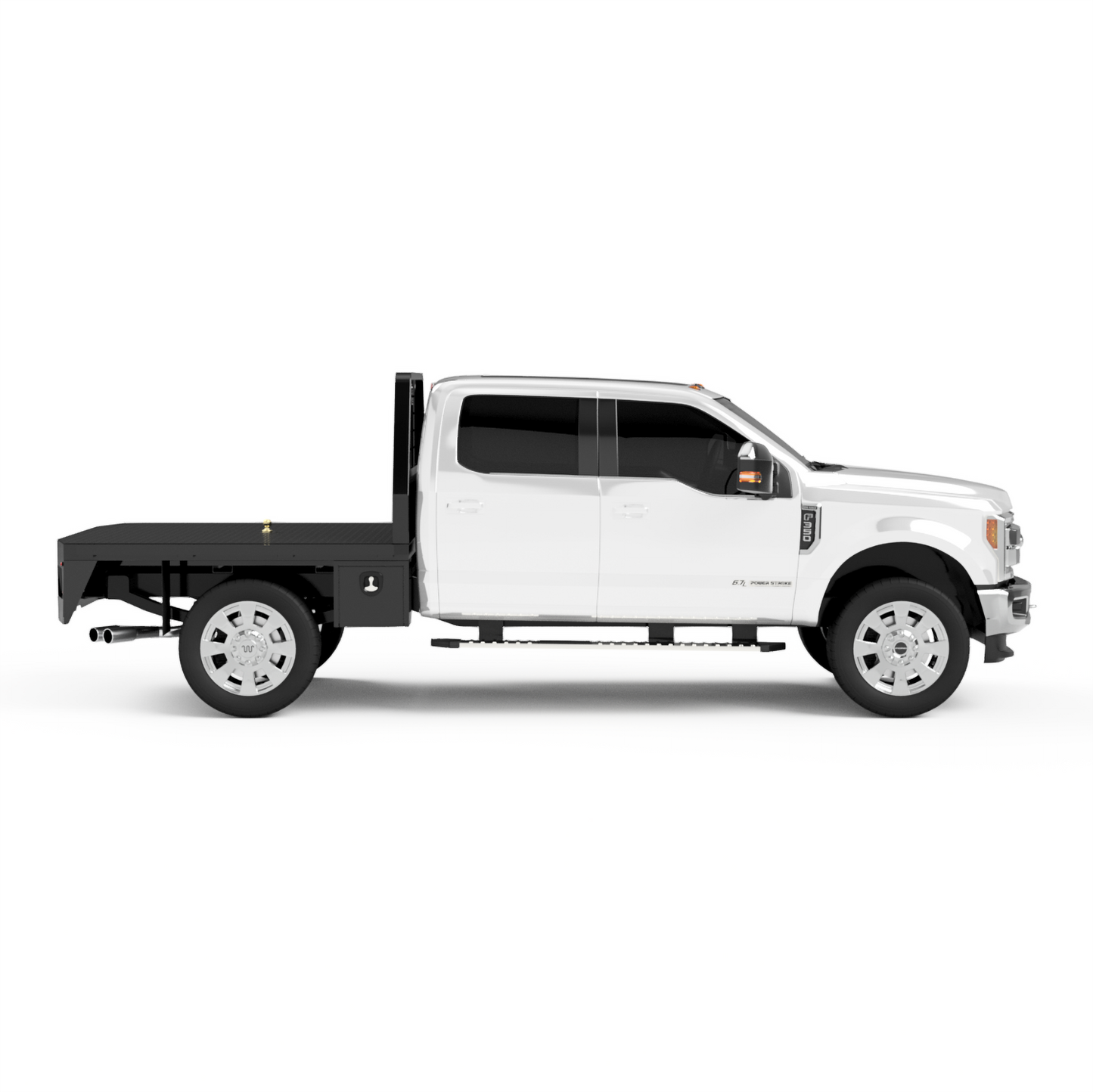 1999-2025 Ford F-250/F-350 Flatbed W/ 2 Under-Body Boxes