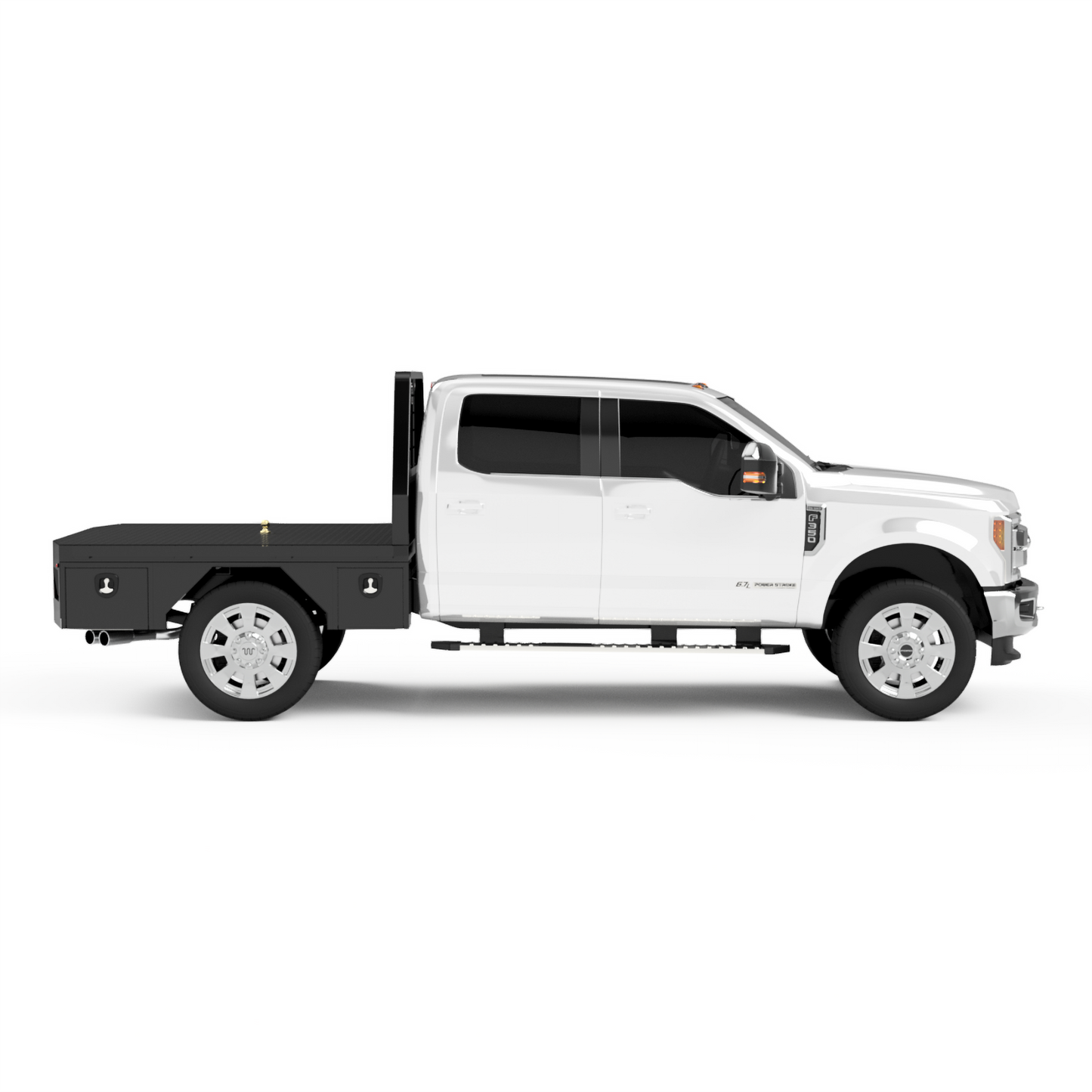1999-2025 Ford F-250/F-350 Flatbed W/ 4 Under-Body Boxes