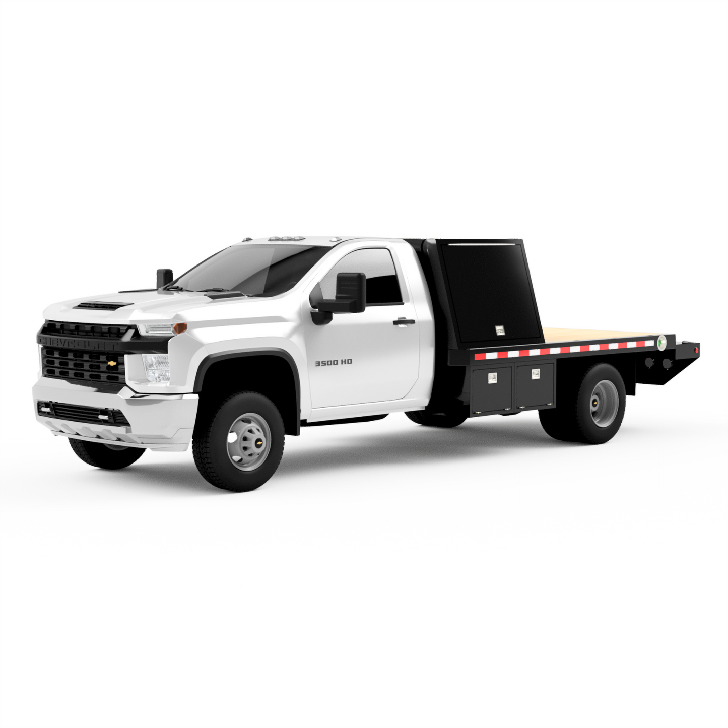 UNIVERSAL 84"CA Chassis-Cab 4500/5500 Welding Bed W/ Front Cabinet