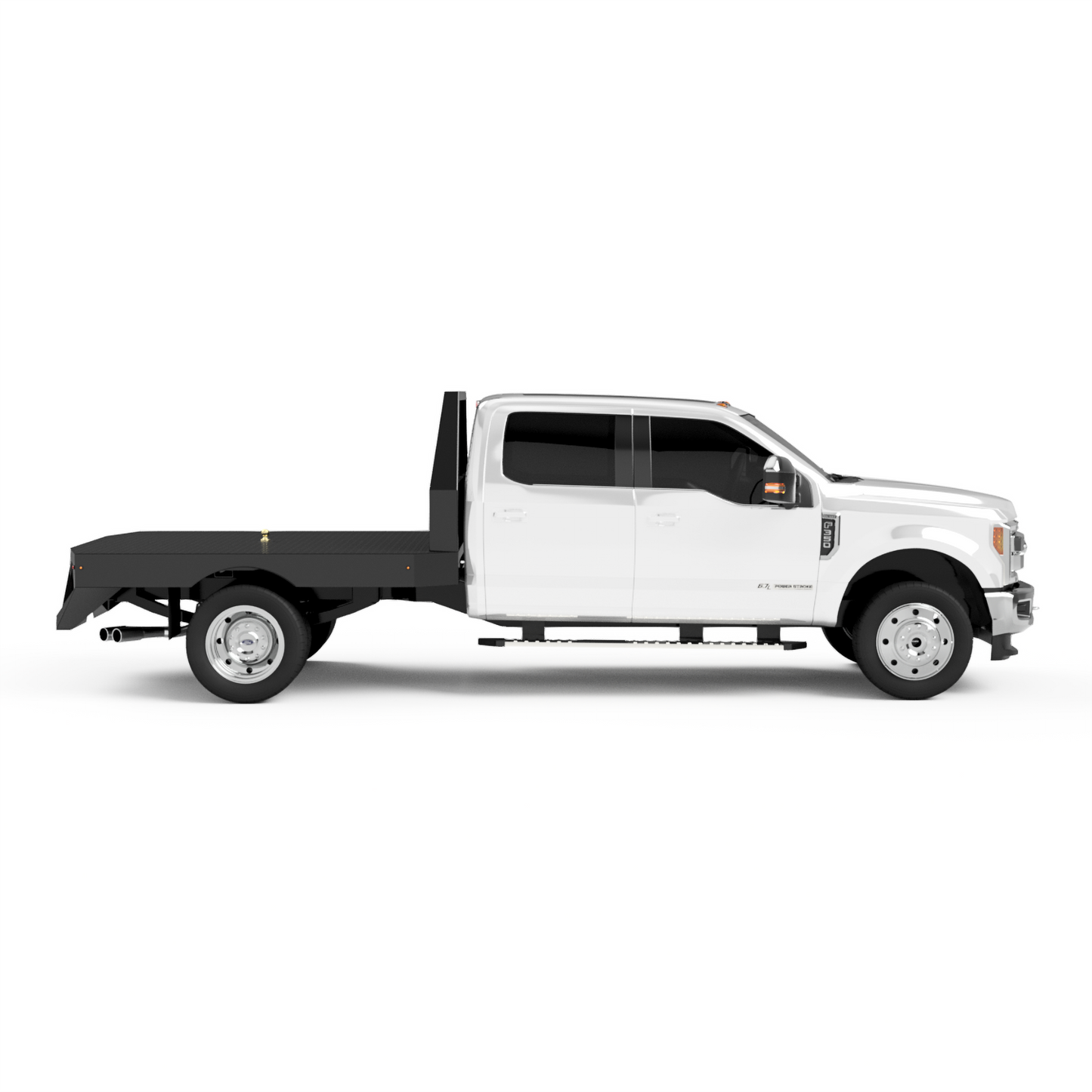 1999-2025 Ford F-350/F-450 Flatbed W/ Half-Skirts