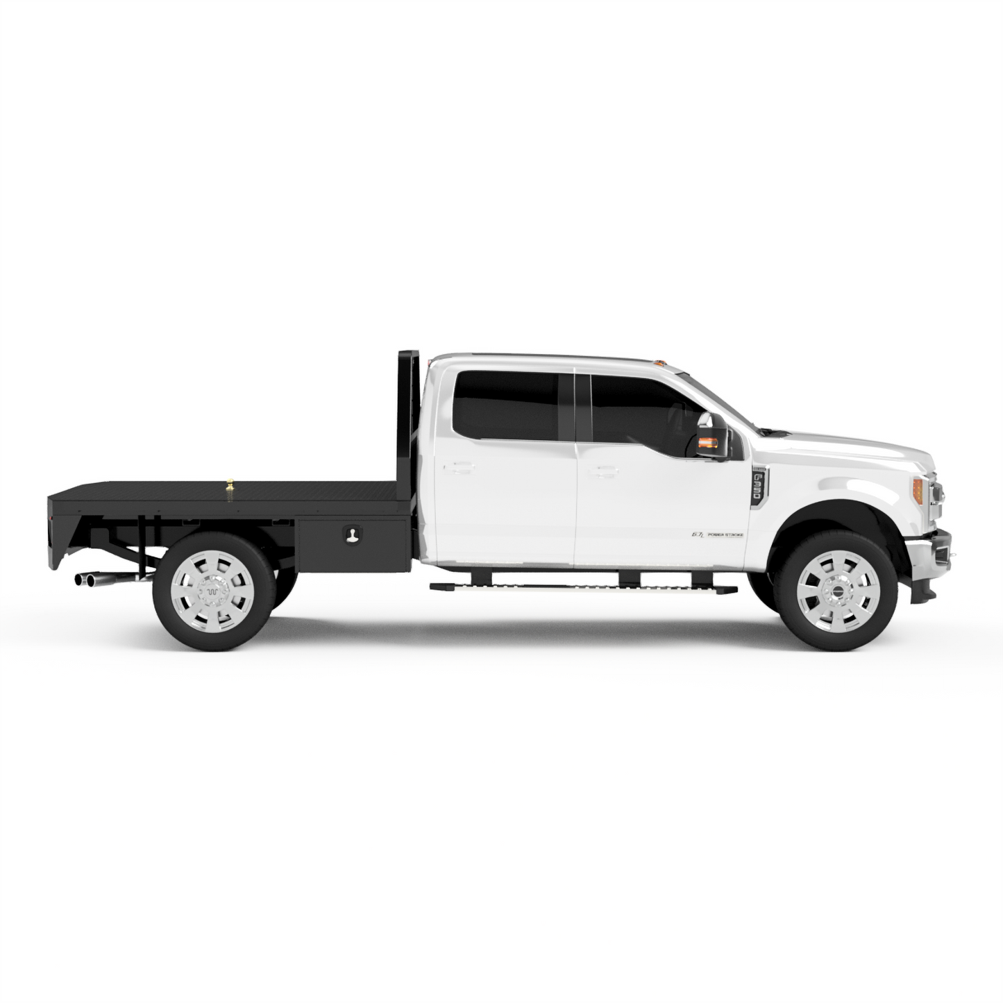 1999-2025 Ford F-250/F-350 Flatbed W/ 2 Under-Body Boxes