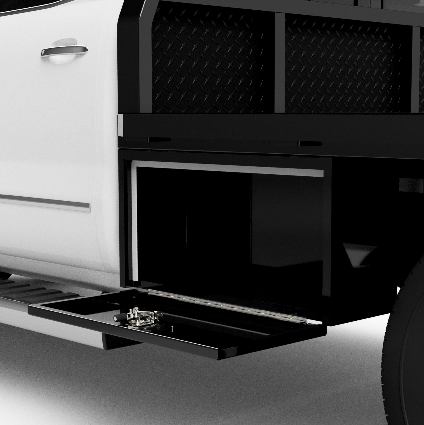 1988-2025 GM 2500/3500 Flatbed W/ 2 Under-Body Boxes