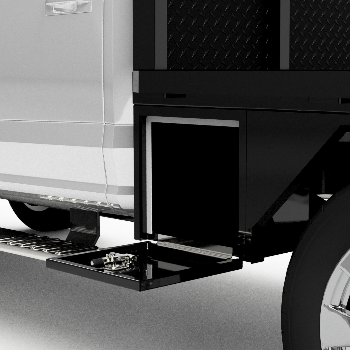 1999-2025 Ford F-250/F-350 Flatbed W/ 4 Under-Body Boxes