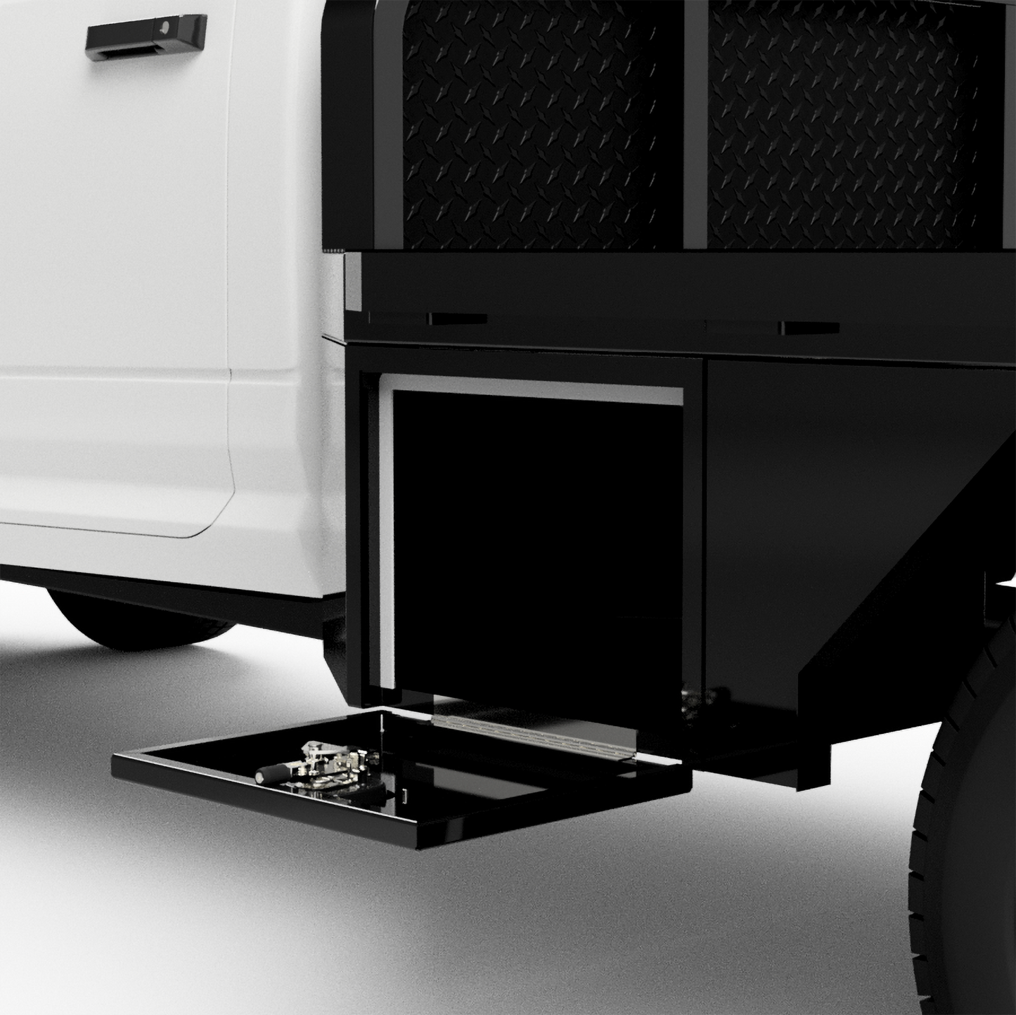 2003-2025 Ram 3500 Flatbed W/ 4 Under-Body Boxes