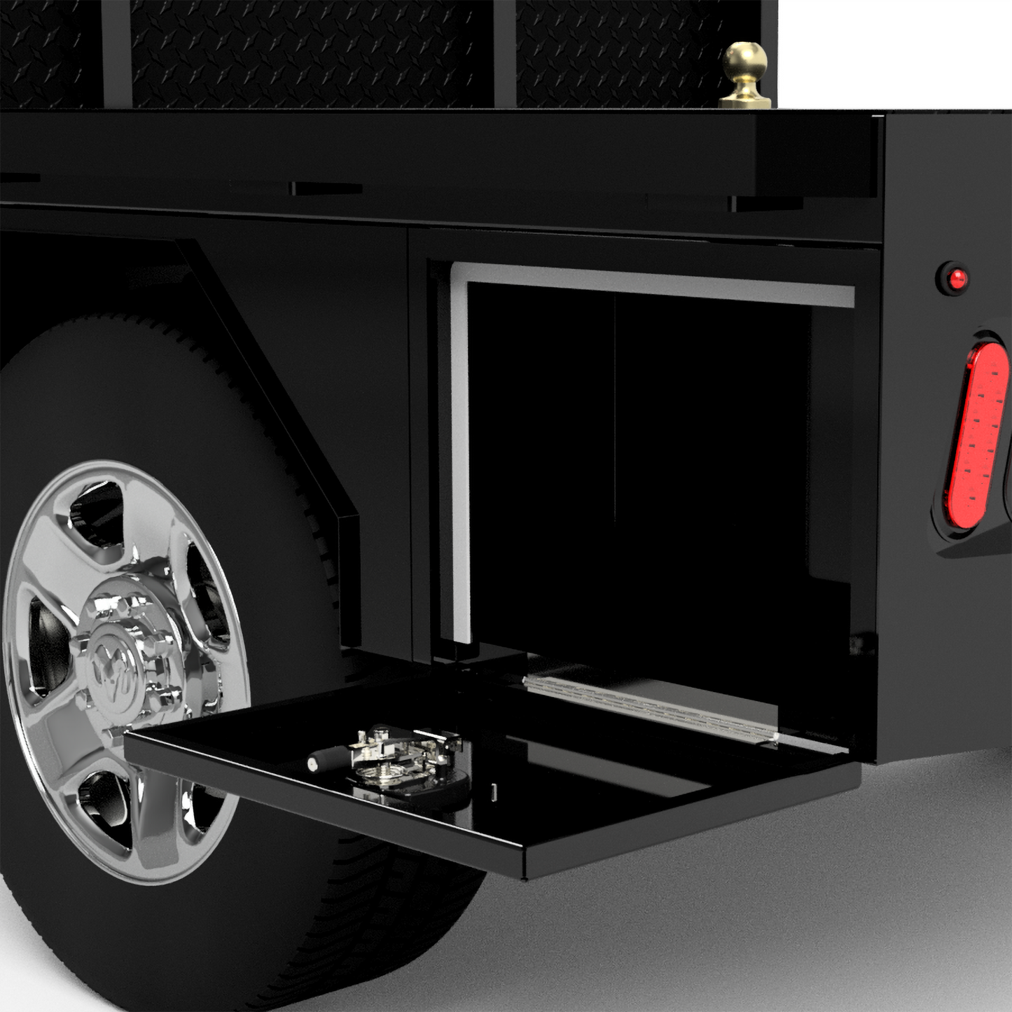 2003-2025 Ram 2500/3500 Flatbed W/ 4 Under-Body Boxes