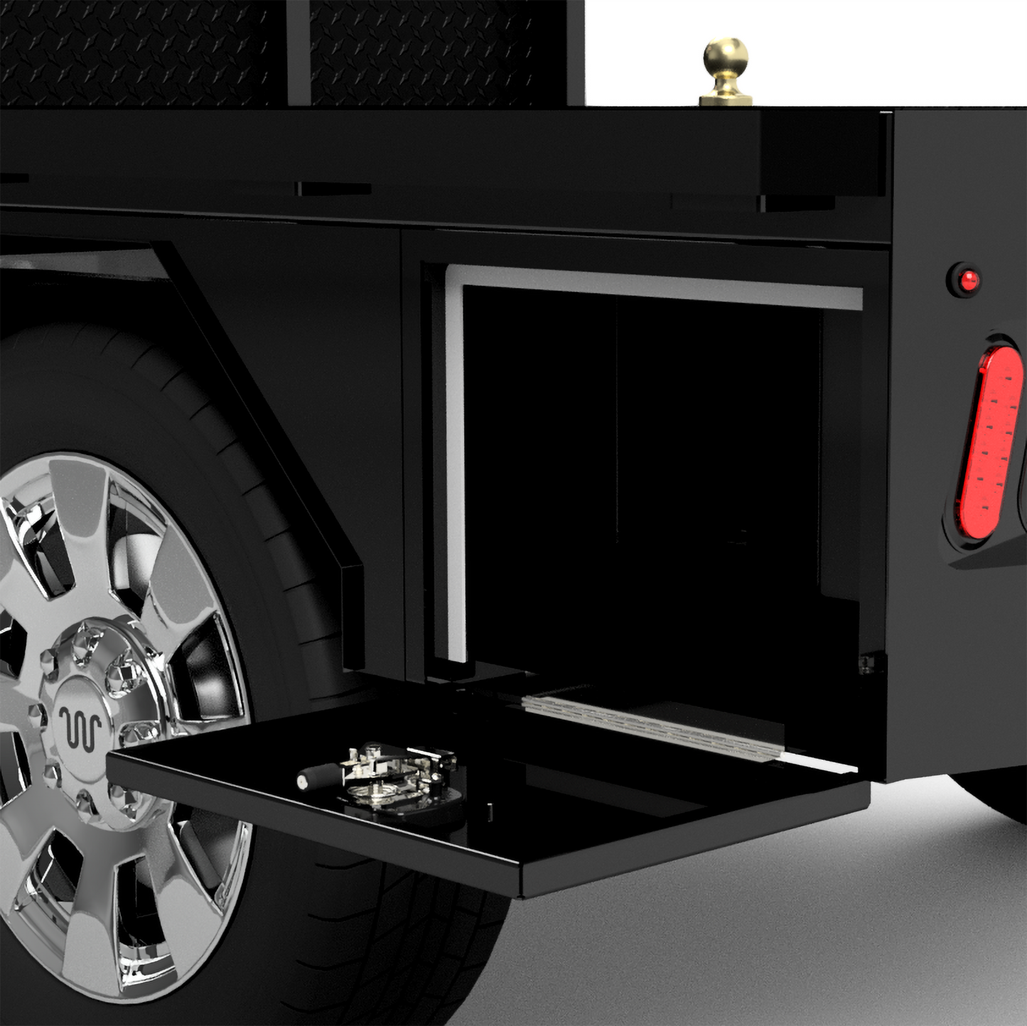 1999-2025 Ford F-250/F-350 Flatbed W/ 4 Under-Body Boxes