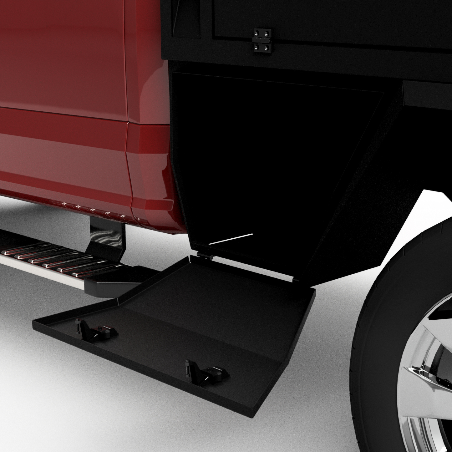 1999-2024 Ford F-250/F-350 Flatbed W/ Deck-Top Boxes