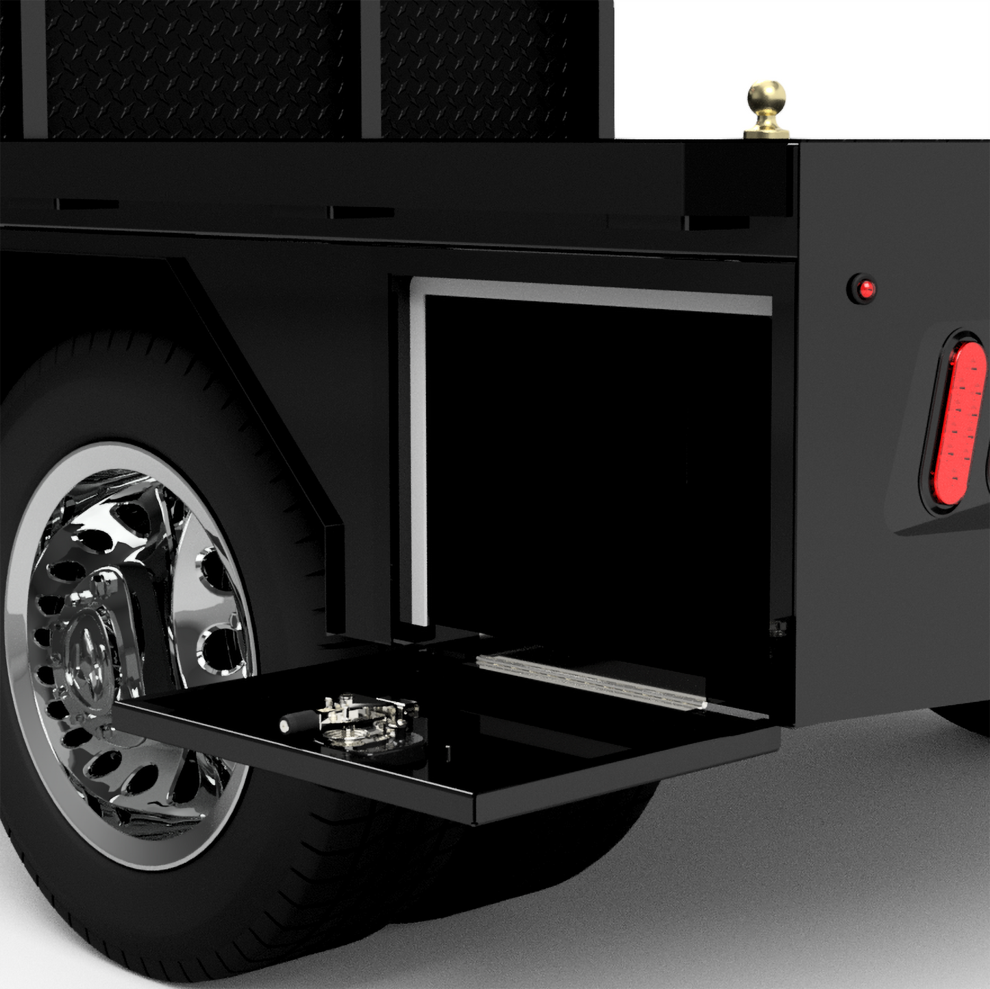 2003-2025 Ram 3500 Flatbed W/ 4 Under-Body Boxes