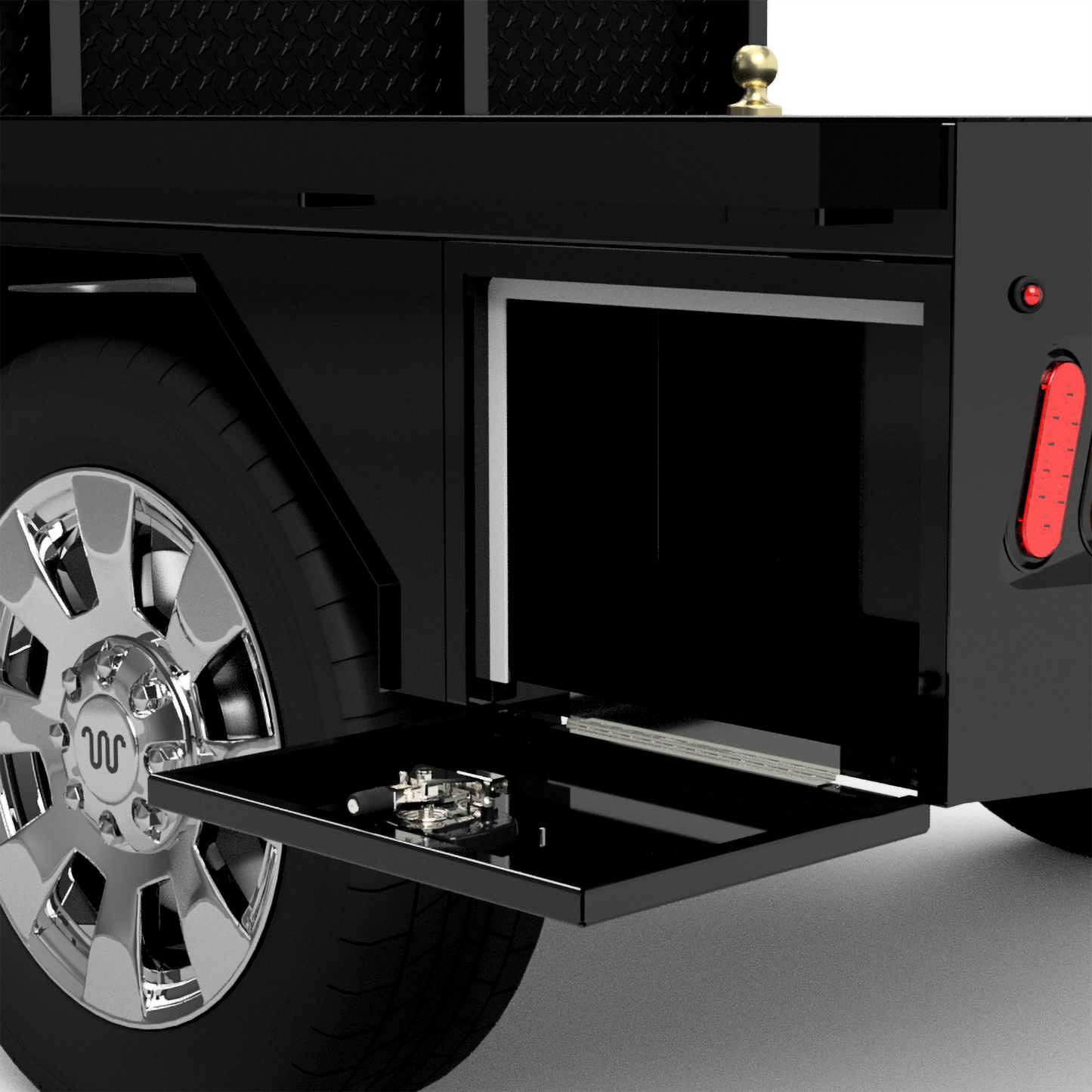 1999-2025 Ford F-250/F-350 Flatbed W/ 4 Under-Body Boxes