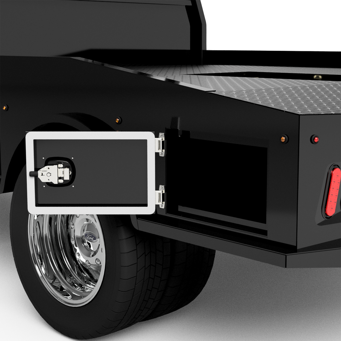 1999-2025 Ford F-350/F-450 Flatbed W/ Hauler Trough