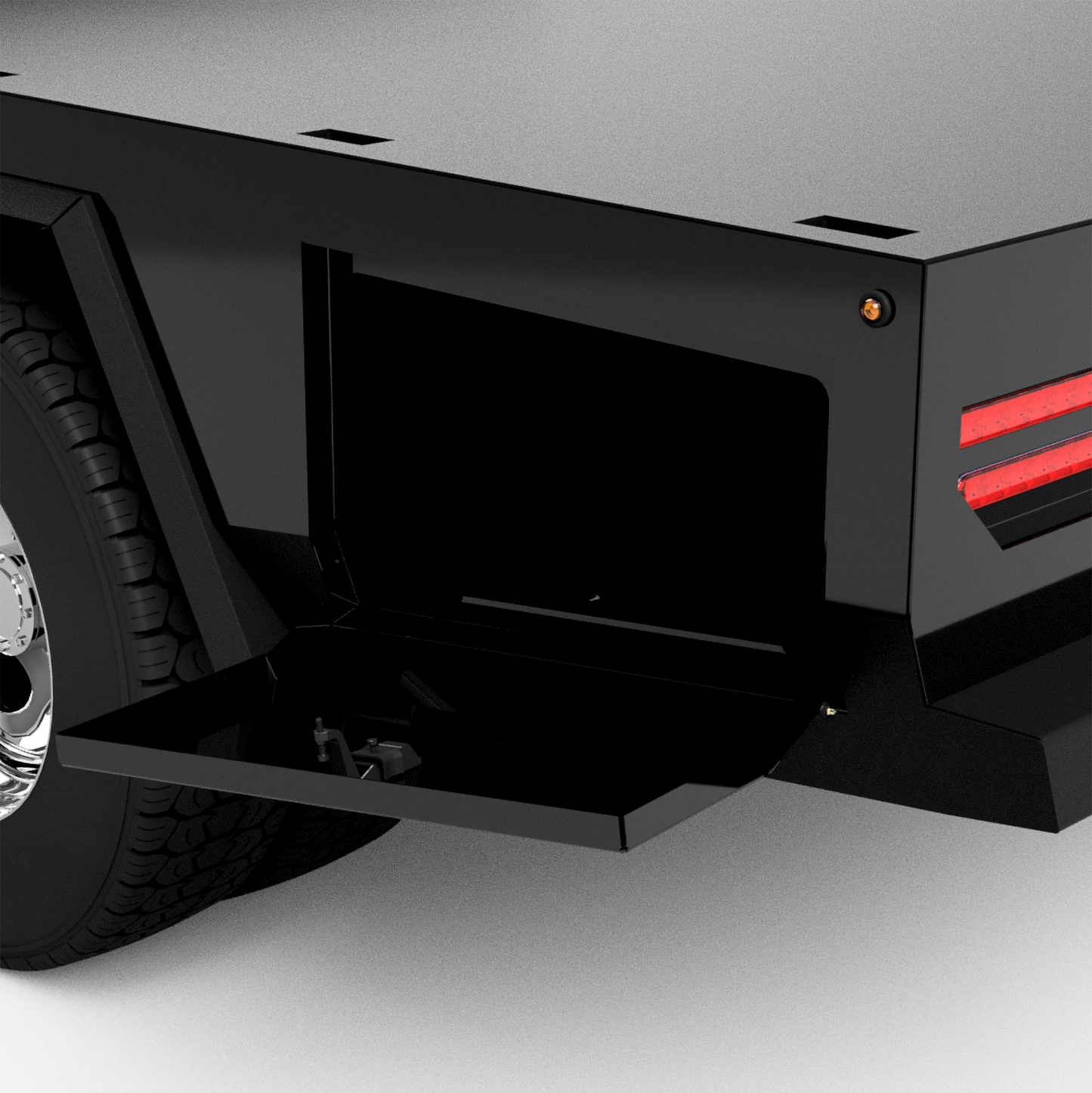 UNIVERSAL 60"CA Chassis-Cab 3500/5500 Flatbed W/ Fender Boxes