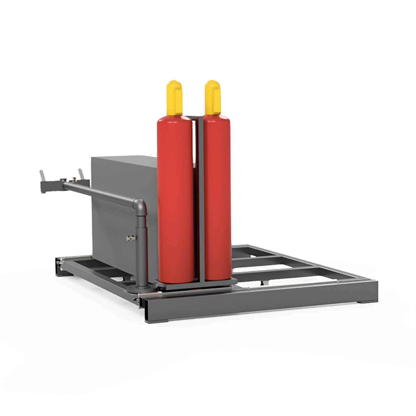 50" X 62" Slide-Out Welding Skid