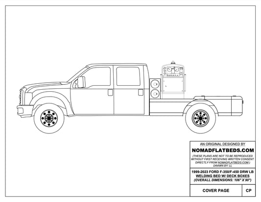 1999-2024 Ford F-350/F-450 Welding Bed W/ Deck Boxes