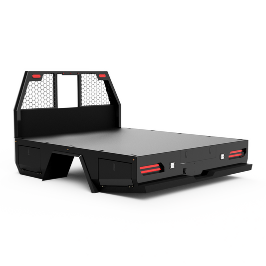 UNIVERSAL 60"CA Chassis-Cab 3500/5500 Flatbed W/ Fender Boxes