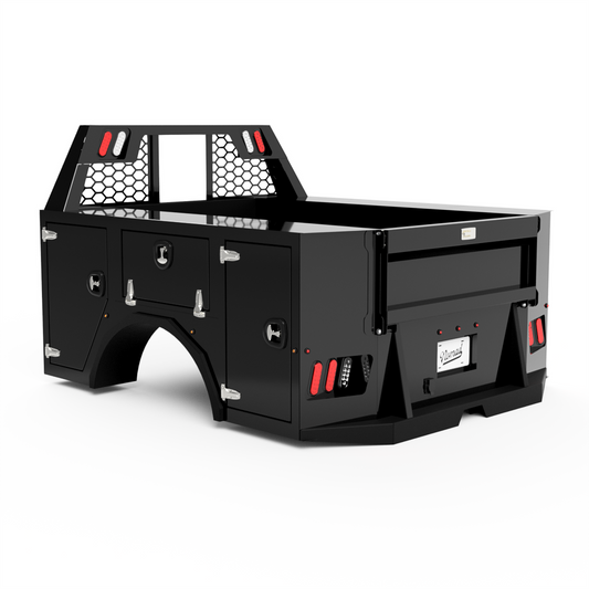 GM 2500/3500 Utility Bed W/ Deck-Top Boxes