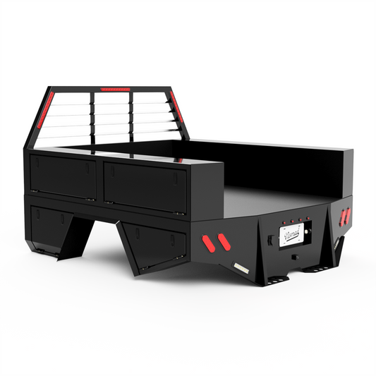 1988-2025 GM 2500/3500 Flatbed W/ Deck-Top Boxes