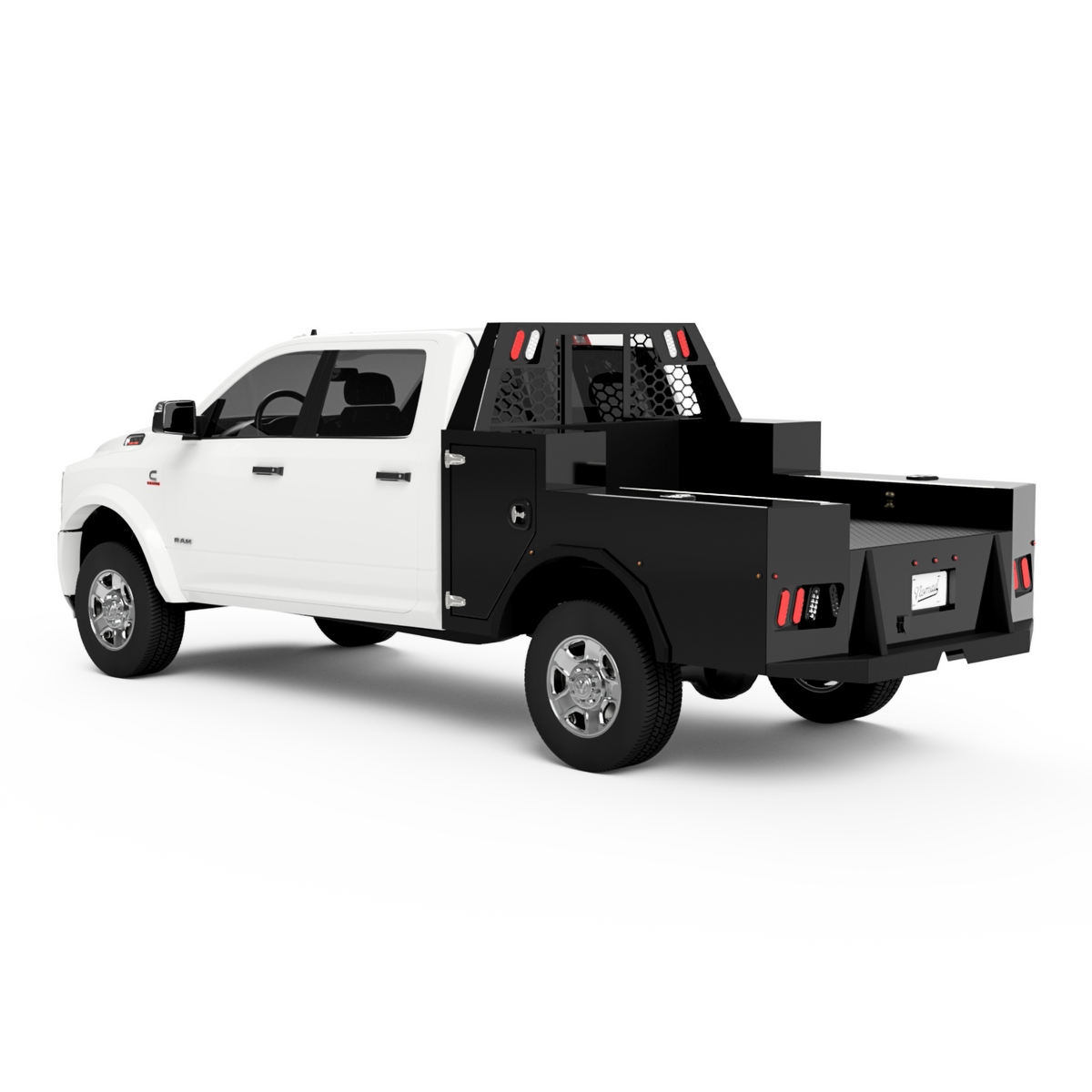 2003-2025 Ram 2500/3500 Flatbed W/ Deck-Side Boxes