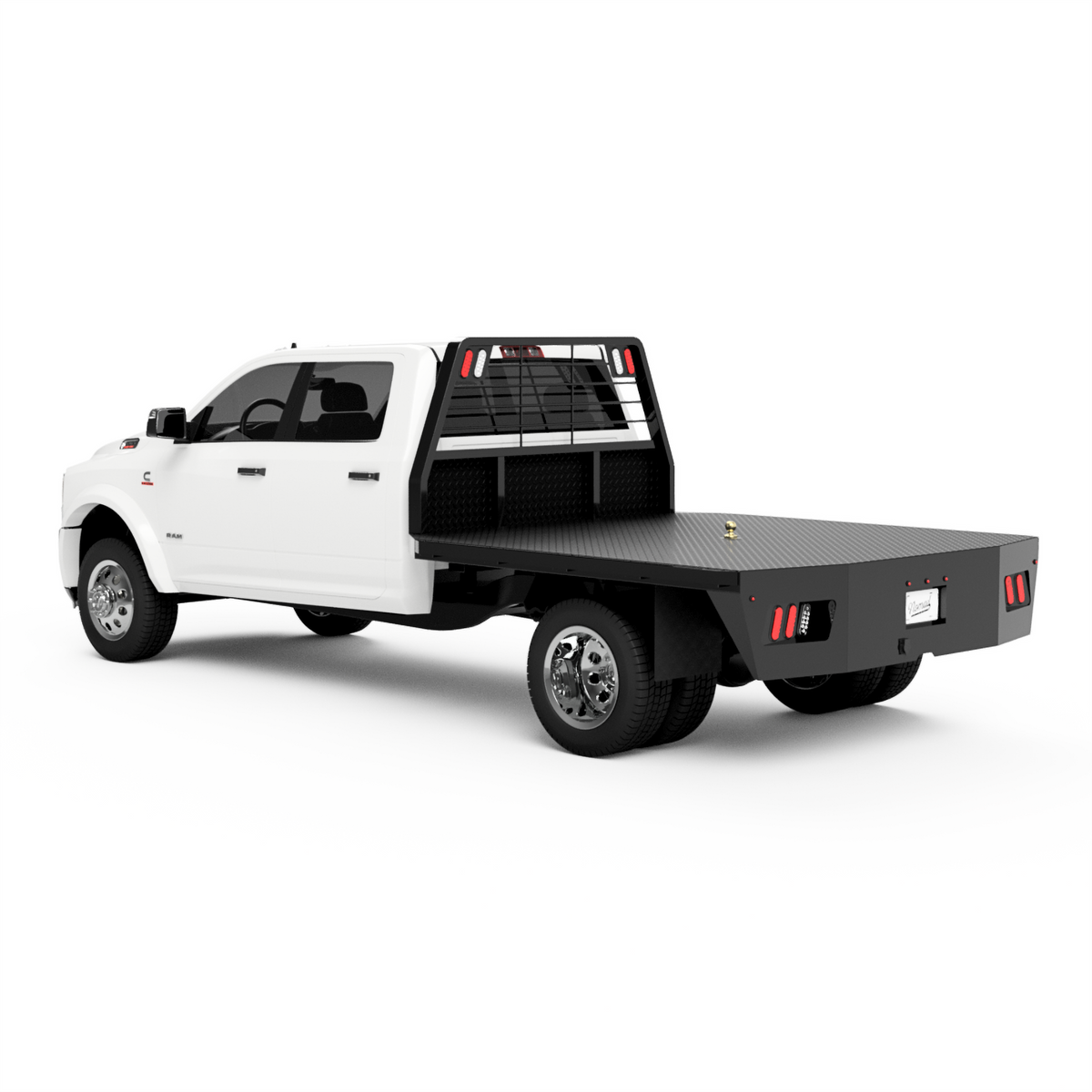 2003-2025 Ram 3500 Flatbed W/ Headache Rack – nomadflatbeds