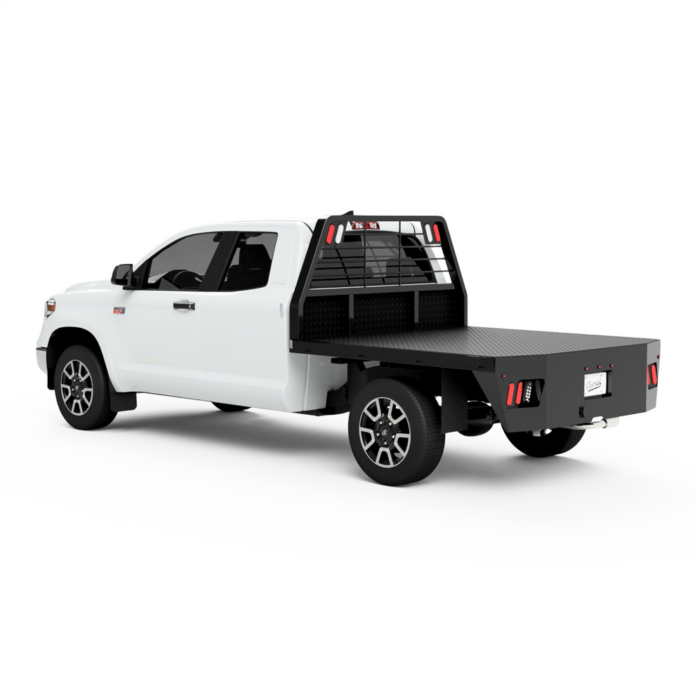 2007-2025 Toyota Tundra Flatbed W/ Headache Rack – nomadflatbeds