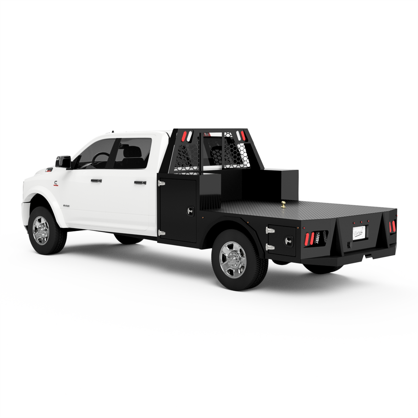 2003-2025 Ram 2500/3500 Flatbed W/ Large Front Boxes