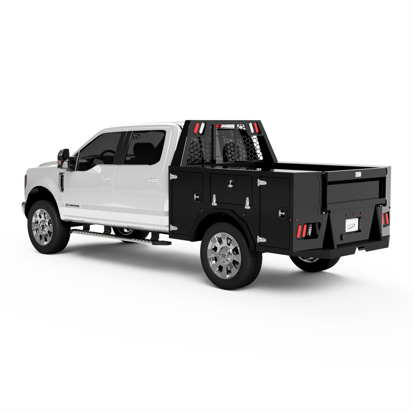 1999-2025 Ford F-250/F-350 Flatbed W/ Deck-Top Boxes