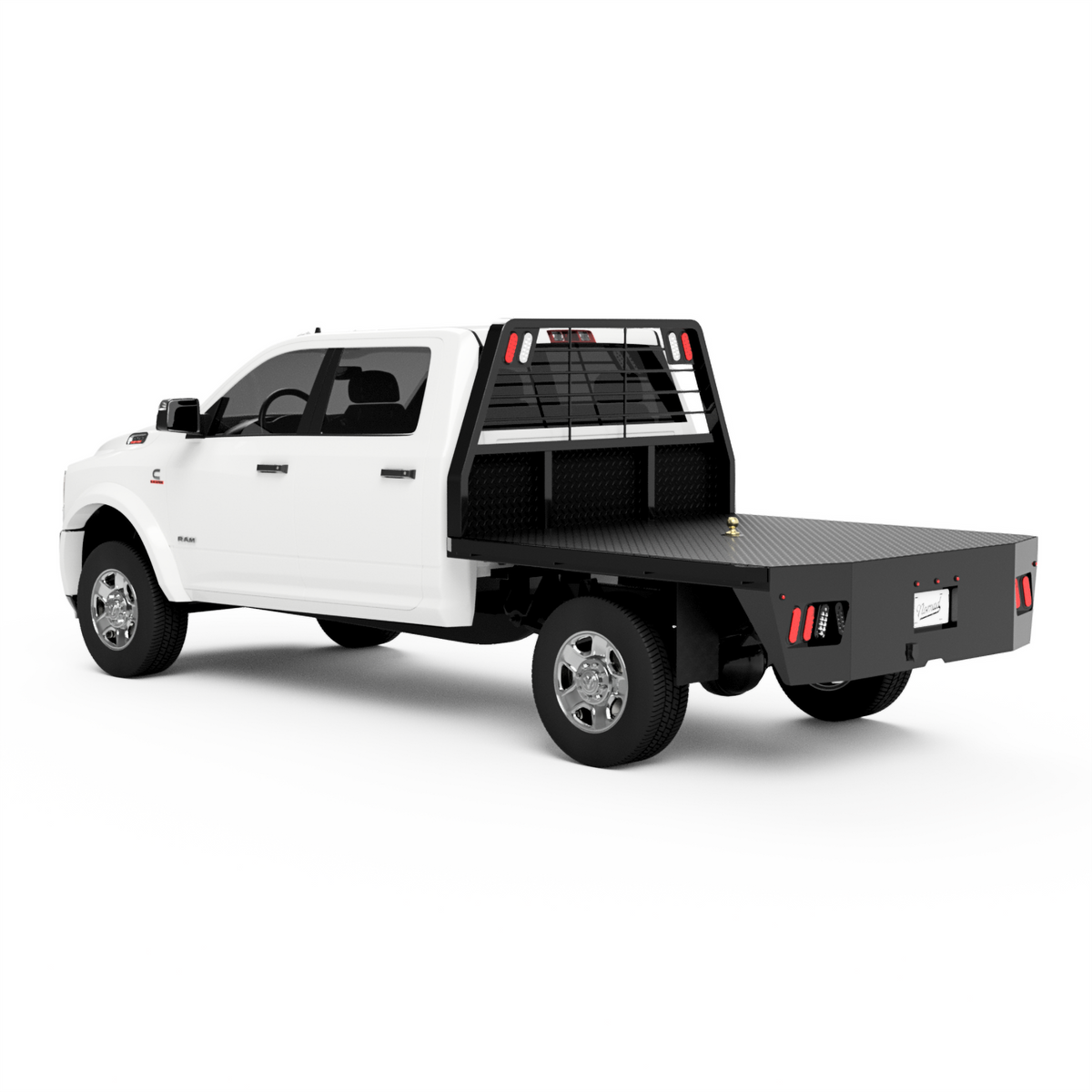 3500 Rack Rear 2003-2025 Ram 2500/3500 Flatbed W/ Headache Rack – nomadflatbeds