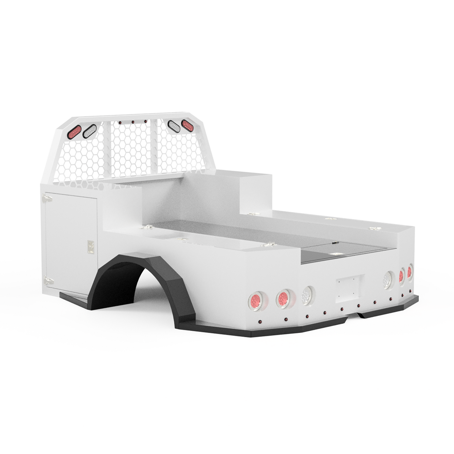 1988-2024 GM 3500/4500 Utility Bed W/ Deck-Side Boxes