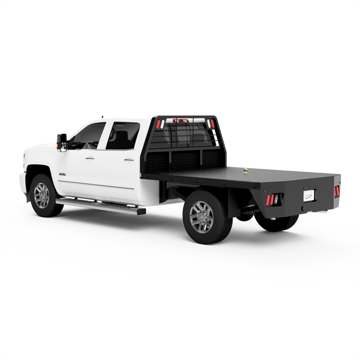 1988-2025 GM 2500/3500 Flatbed W/ Headache Rack – nomadflatbeds