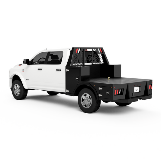 2003-2025 Ram 2500/3500 Flatbed W/ Large Front Boxes