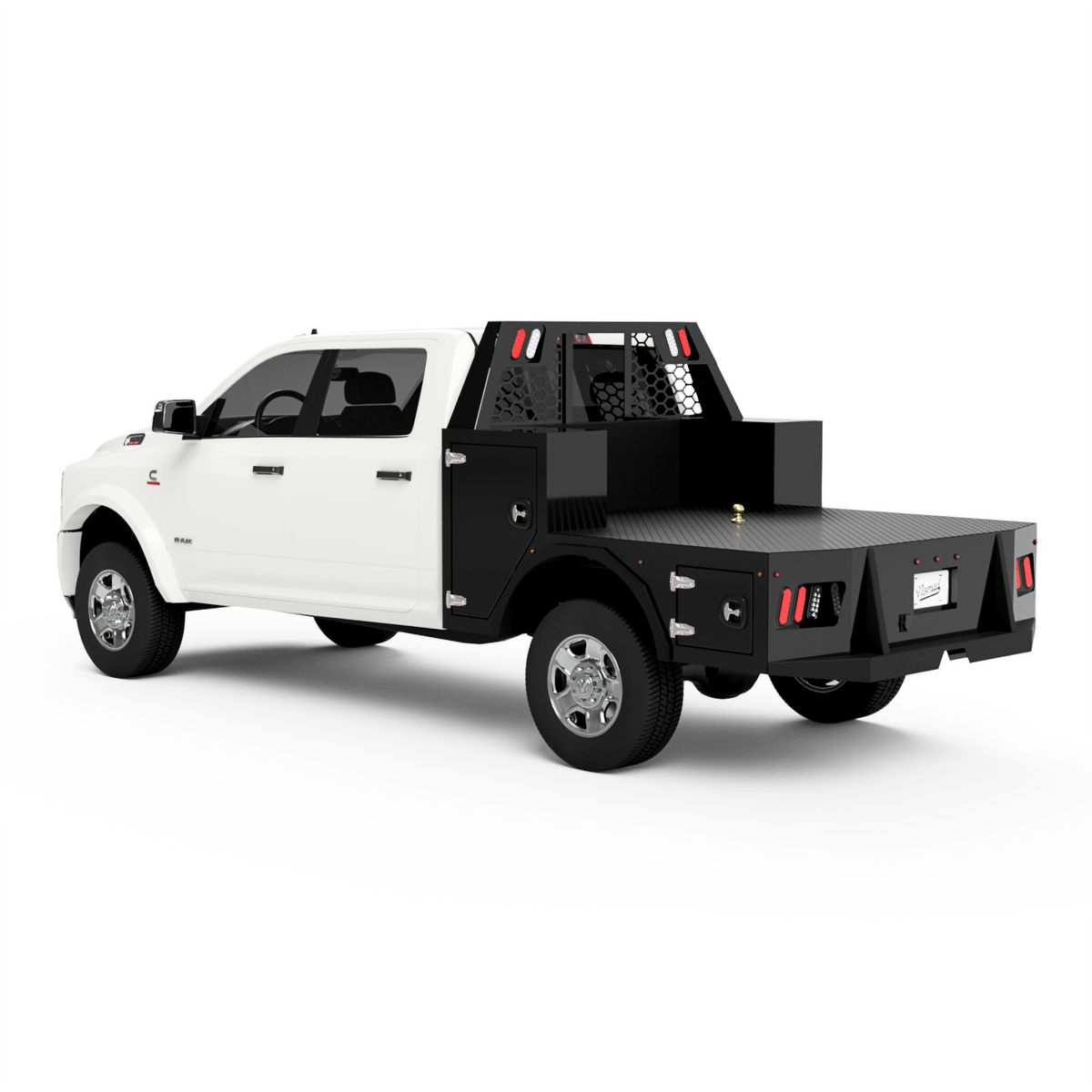 2003-2025 Ram 2500/3500 Flatbed W/ Large Front Boxes