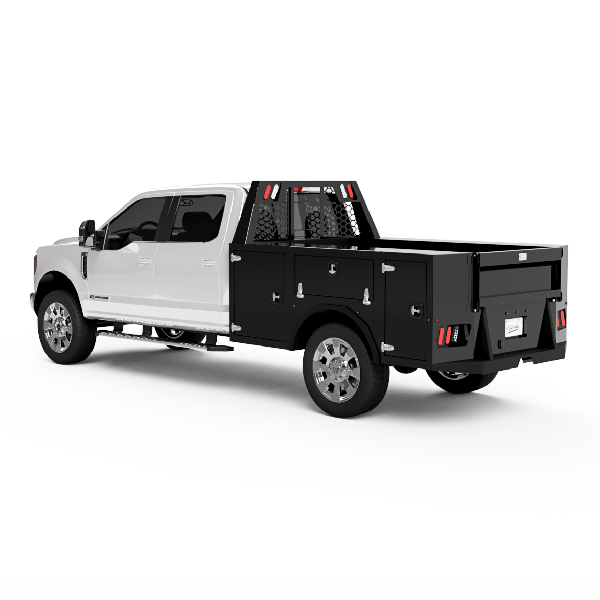 1999-2025 Ford F-250/F-350 Flatbed W/ Deck-Top Boxes